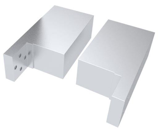 Gripshape Finger Blanks - Aluminum - Individual - For Schunk Series PSH (G310)