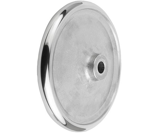 Hand Wheels - Handwheels - Disc - Aluminum - Rounded Edges - w/o Handle - Inch