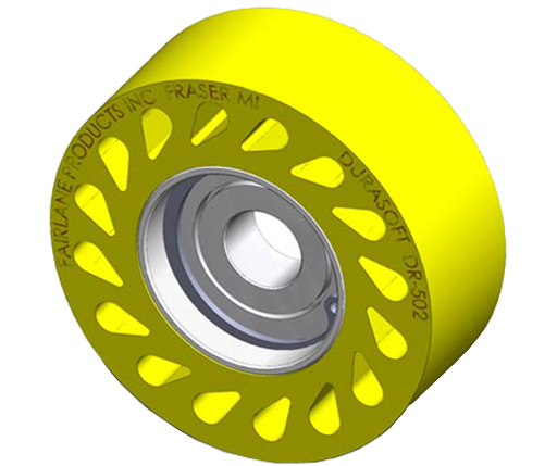 Rollers - DuraSoft® - Bearing Mount - Precision Bearing - Inch