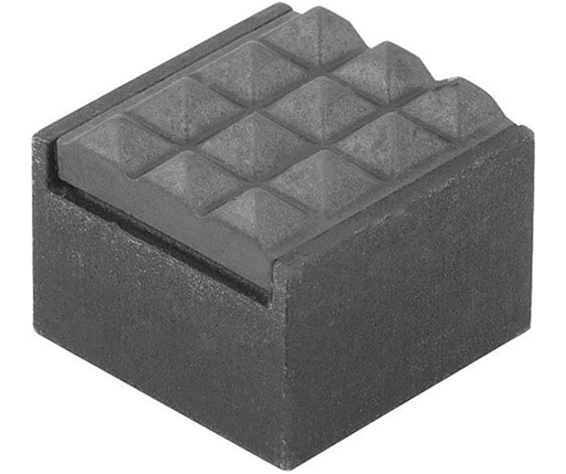 Grippers - Square - Carbide Tipped - Diamond Serration - Tapped - Inch (CT)