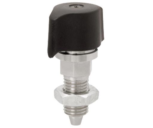 Retractable Indexing Plungers - Indexing Clamp - Threaded (QCIC-M)