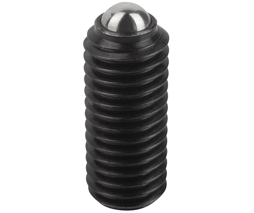 Spring Plungers - Ball Type - Steel - Hex End - Heavy End Force - Metric