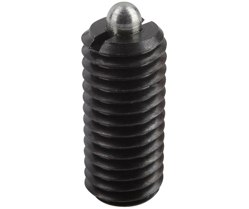 Spring Plungers - Pin Type - Steel - Hex End & Slotted End - Light End Force - Metric